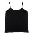 thumbnail image 1 of Sngxgn Basic Women's Tank Top Ladies V-Neck Camisole Loose Sleeveless Blouse Tank Shirt(Black,One Size), 1 of 5