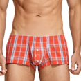 thumbnail image 1 of Sngxgn Boxer Briefs Mens Lightweight Underwear Men Soft Underwear(Red,L), 1 of 6