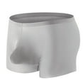 thumbnail image 1 of Sngxgn Boxer Briefs for Men, Stretch Breathable Men's Underwear(Grey,XXL), 1 of 2
