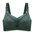 thumbnail image 1 of Sngxgn Bras for Women All Day Comfort Bra, No Wire and Light Padded Bra(Green,40D), 1 of 8