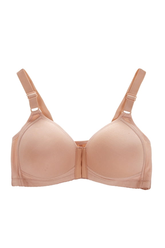 Bras for Women - Bralettes for Women with S upport(Beige,80)