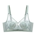 thumbnail image 1 of Sngxgn Bras for Women - Bralettes for Women with S upport(Green,34/75), 1 of 2