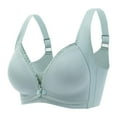 thumbnail image 1 of Sngxgn Bras for Women - Bralettes for Women with S upport(Green,44/100), 1 of 4