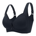 thumbnail image 1 of Sngxgn Bras for Women Full Coverage Underwire Bras,Lifting Lace Bra for Heavy (Black,36/80), 1 of 4