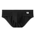 thumbnail image 1 of Sngxgn Breathable Men's Underwear Comfortsoft Boxer Briefs(Black,XXXL), 1 of 2