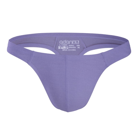 Sngxgn Breathable Men's Underwear Comfortsoft Boxer Briefs(Purple,M)