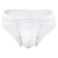 thumbnail image 1 of Sngxgn Breathable Men's Underwear Comfortsoft Boxer Briefs(White,L), 1 of 2