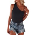 thumbnail image 1 of Sngxgn Camisole Stretch Womens Tank Top, Soft Blend Camisole Tank Top(Black,M), 1 of 7