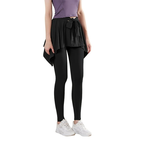 Sngxgn Casual Warm Winter Solid Pants Winter Leggings for Women Lined Soft Leggings(Black,S)