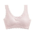 thumbnail image 1 of Sngxgn Comfort Unlined Wireless Bra for Women with S upport Silky Smooth Bralettes,Seamless T-Shirt Bra(Pink,XL), 1 of 4