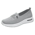 thumbnail image 1 of Sngxgn Comfortable Flats Shoes Women, Slip On Ballet Flats for Women, Casual Women's Flats for Walking(Grey,38), 1 of 8