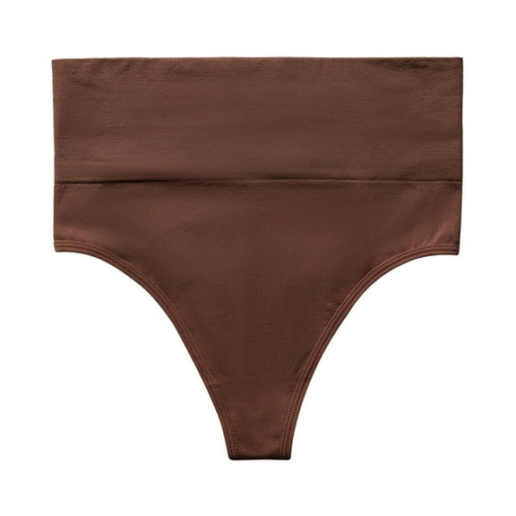 Sngxgn Cotton Women's Breathable Panties Seamless Comfort Underwear(Coffee,XL)