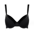 thumbnail image 1 of Sngxgn Double S upport Wireless Bra, Lace Bra with Stay-in-Place Straps, Full-Coverage Wirefree Bra(Black,XXL), 1 of 5