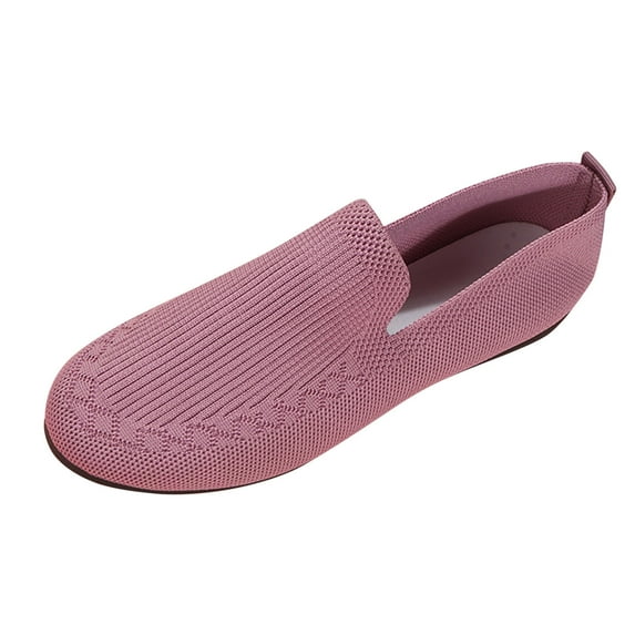 Sngxgn Flats Shoes Women Comfortable Women's Flats(Pink,41)