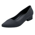 thumbnail image 1 of Sngxgn Flats for Women Soft Slip On Flat Shoes Work Flat Woman Walking Shoes Comfortable Casual(Black,37), 1 of 8