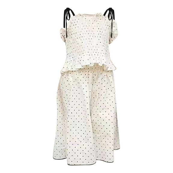 Sngxgn Girl's Print Drop Shoulder Sweatshirt and Jogger Sweatpants 2 Piece Outfit(A,13)