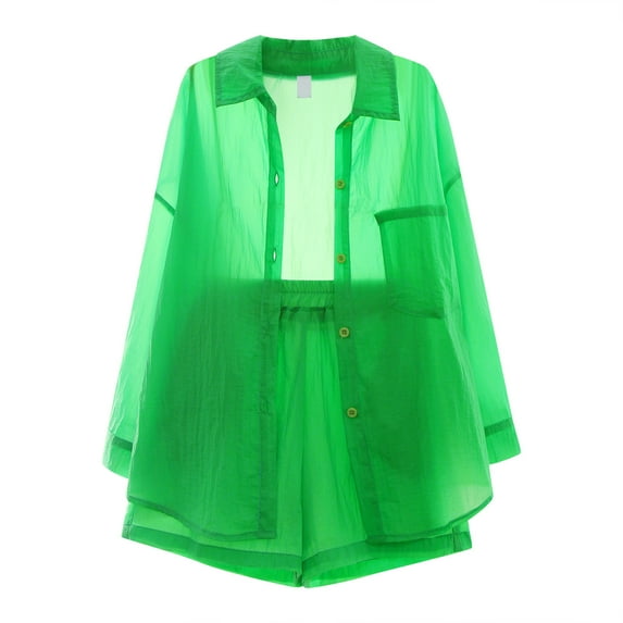 Sngxgn Girls 2 Piece Outfits Tracksuit Clothes Sweatsuit Ruffle Pullover Sweatshirt Sweatpants Clothing Sets(Green,130)