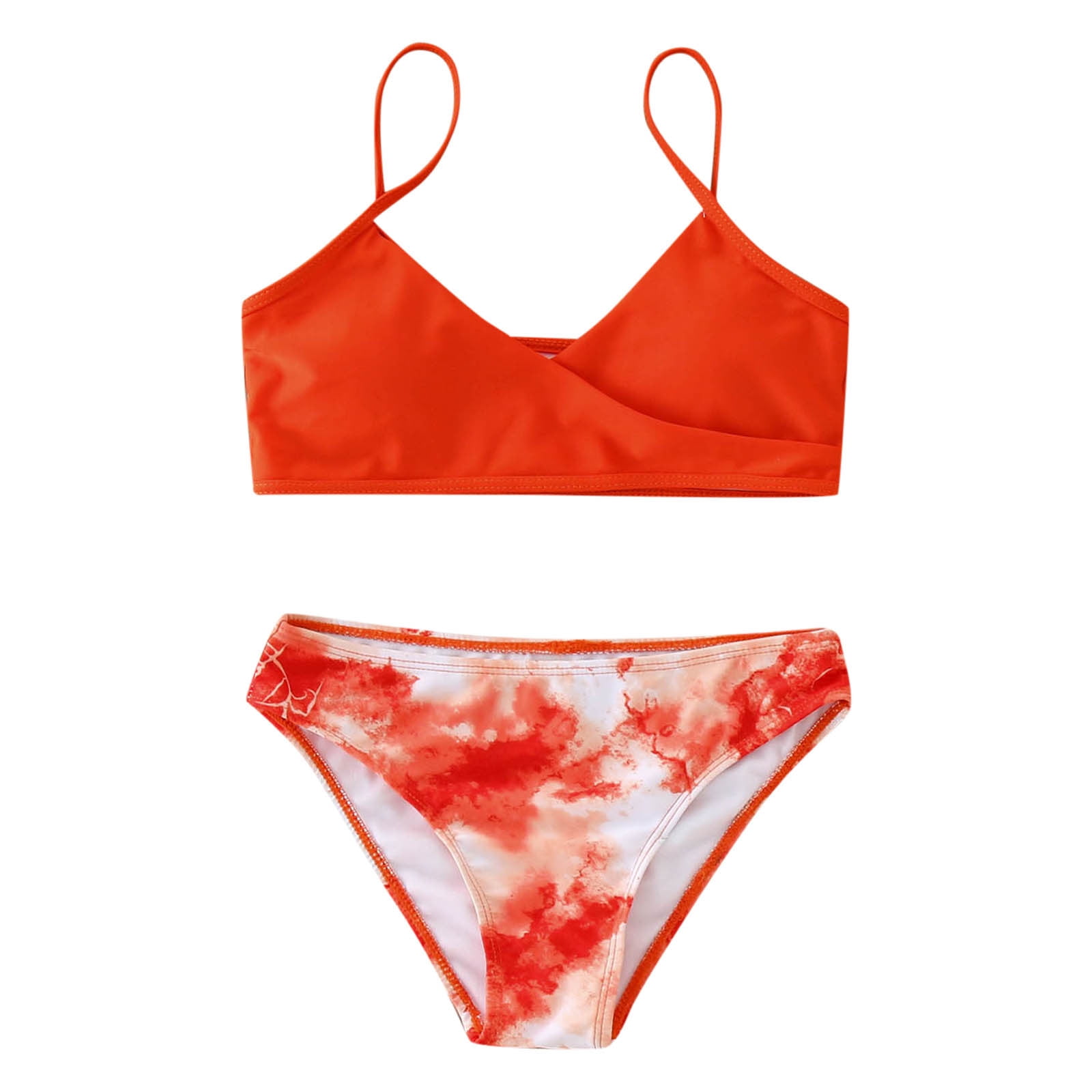 Sngxgn Girls Bathing Suits 2 Piece Swimsuit Kids Bikini Set Swimwear