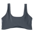 thumbnail image 1 of Sngxgn High Impact Sports Bras for Women Bra Workout Crop Tops Longline Yoga Bra Push up(Grey,S), 1 of 5