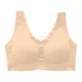 thumbnail image 1 of Sngxgn High Impact Sports Bras for Women High Support Womens Sports Bras Strappy Padded Sports Bra(Beige,XL), 1 of 4