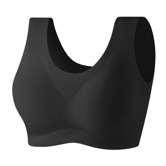 Sngxgn High Impact Sports Bras for Women Padded Sports Bras for Women Workout Bras for Women Yoga Bras(Black,L)