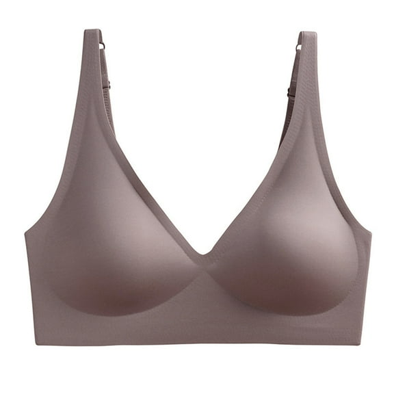 Sngxgn High Impact Sports Bras for Women Wirefree Workout Bra(Purple,XL)