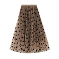 thumbnail image 1 of Sngxgn High Waist Skirt Women Mini Skirt(Khaki,One Size), 1 of 8