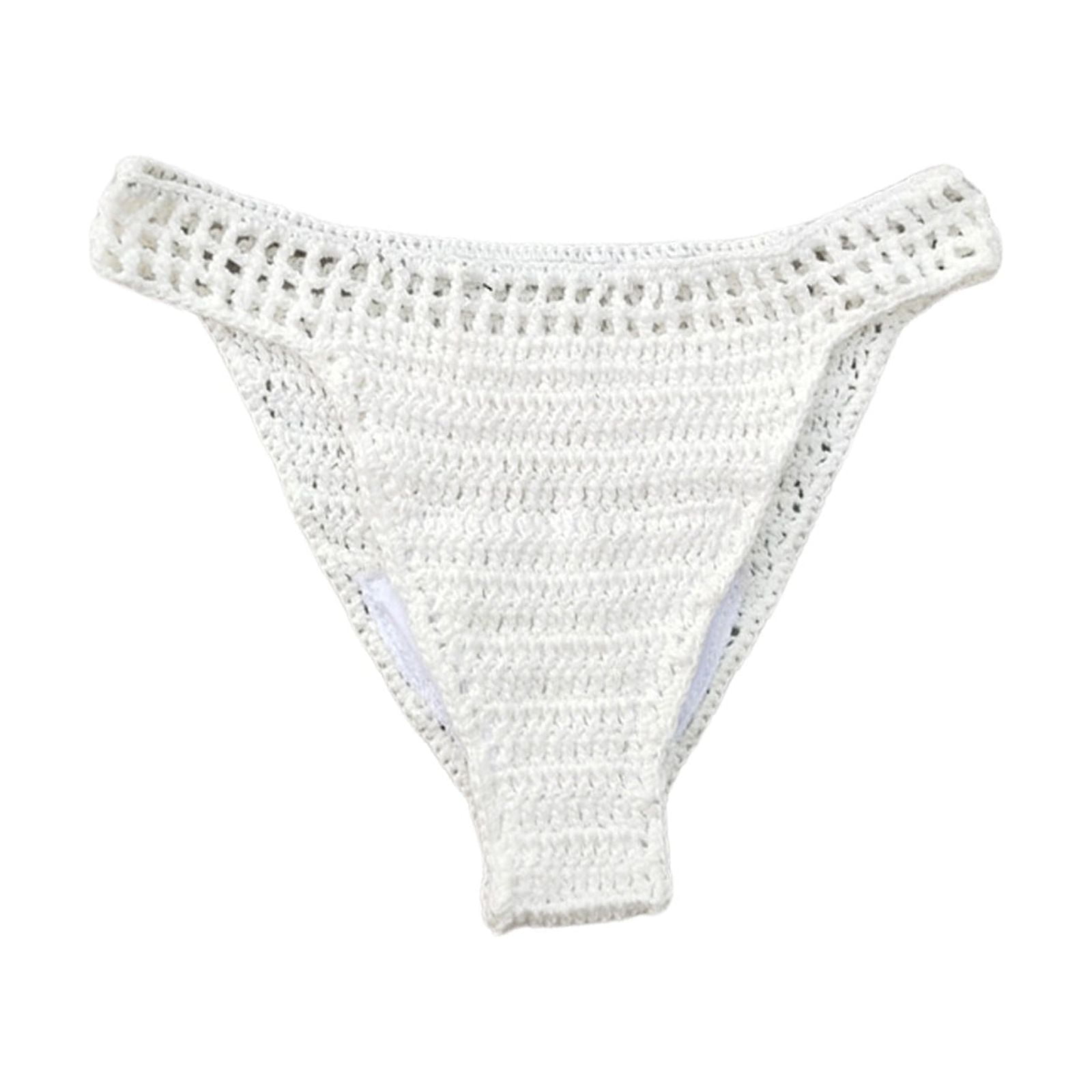 White full coverage bikini bottoms new arrivals