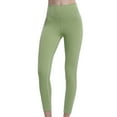 thumbnail image 1 of Sngxgn High Waisted Leggings for Women Soft Tummy Control Yoga Pants for Workout Running(B,L), 1 of 4