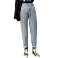 thumbnail image 1 of Sngxgn Jeans for Women Ripped High Waisted Classic Flared Denim Pants(Blue,S), 1 of 6