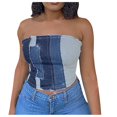 thumbnail image 1 of Sngxgn Lace Camisole Tank Tops for Women, Soft Stretch Ribbed Cotton(Blue,S), 1 of 9
