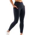 thumbnail image 1 of Sngxgn Leggings for Women Tummy Control Soft High Waisted Yoga Pants for Workout(Navy,S), 1 of 7