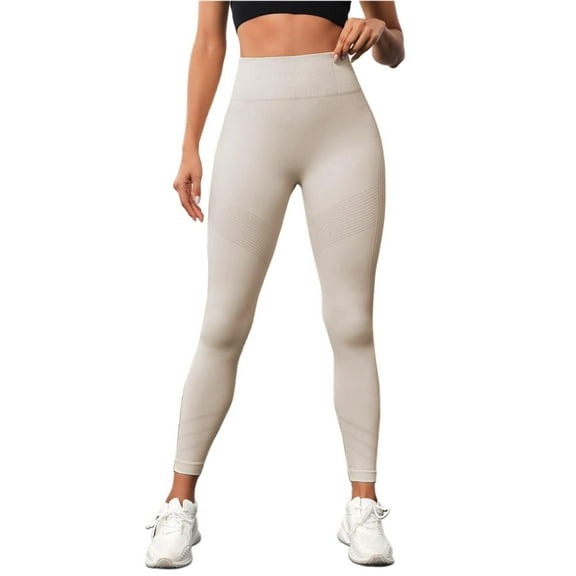 Sngxgn Lined Leggings Women Thick High Waisted Winter Warm Leggings(White,S)