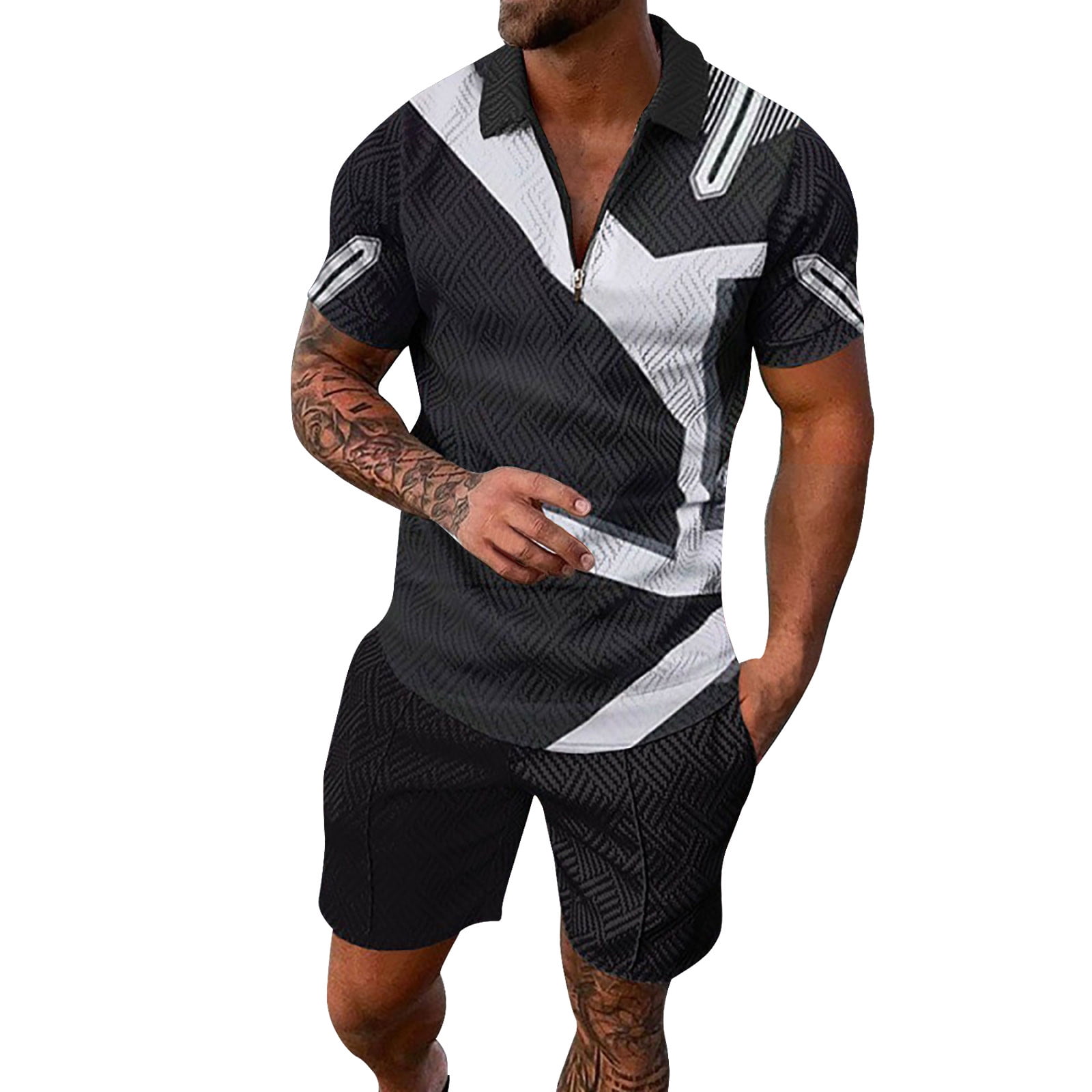 Men's T-Shirt Shorts Outfit Casual Retro Classic Beach Fashion Outfit  Summer Street Sportswear O-Nec…See more Men's T-Shirt Shorts Outfit Casual  Retro