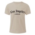 thumbnail image 1 of Sngxgn Men Men's Ribbed Shirt Short Sleeve Slim Fit T Shirts Stretch Workout Ribbed Tee(Khaki,XXL), 1 of 4