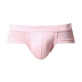 thumbnail image 1 of Sngxgn Men’s Boxer Briefs, Stretch Underwear Fit Low Rise(Pink,M), 1 of 3