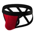 thumbnail image 1 of Sngxgn Men's Boxer Comfortable Boxer Underwear Cotton Boxers(Red,M), 1 of 2