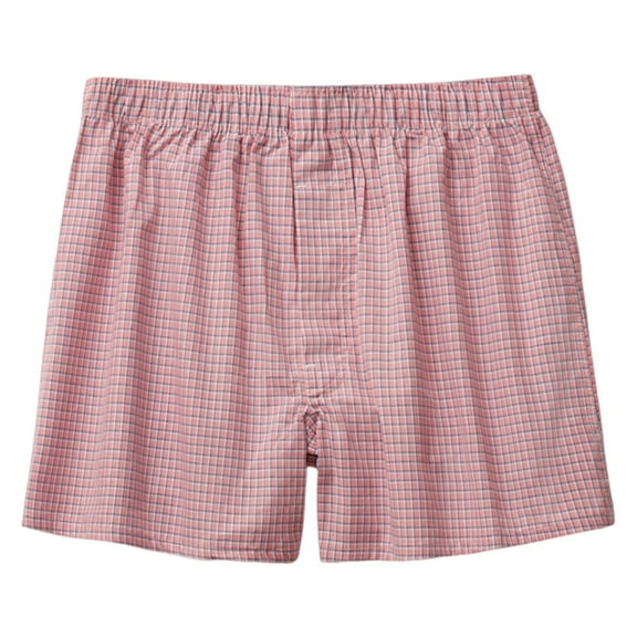 Sngxgn Men's Boxer Underwear Waistband(Pink,XL)