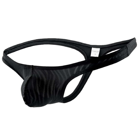 Sngxgn Men's Breathable Boxer Briefs Underwear(Black,M)