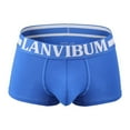 thumbnail image 1 of Sngxgn Men's Breathable Boxer Briefs Underwear(Light Blue,L), 1 of 5