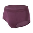 thumbnail image 1 of Sngxgn Men's Breathable Boxer Briefs Underwear(Purple,XXL), 1 of 4