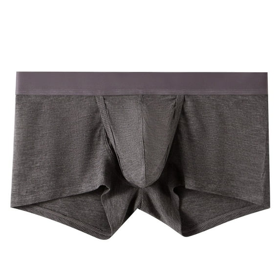 Sngxgn Men's Briefs, Soft & Breathable Underwear for Men(Grey,XXL)