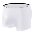 thumbnail image 1 of Sngxgn Men's Briefs, Soft & Breathable Underwear for Men(White,XXL), 1 of 2
