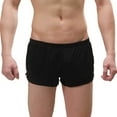 thumbnail image 1 of Sngxgn Men's Briefs, Soft and Breathable Underwear with ComfortFlex Waistband(Black,L), 1 of 7