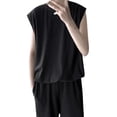 thumbnail image 1 of Sngxgn Men's Classic Basic Sports Gym Running Tank Top Casual T Shirts(Black,S), 1 of 9