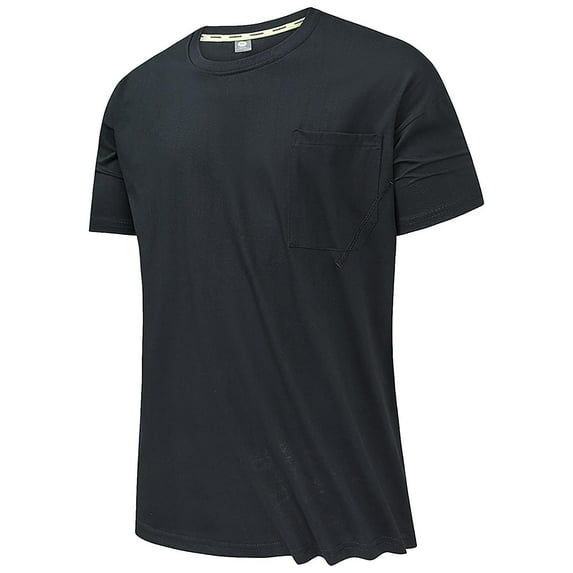 Sngxgn Men's Classic T-shirt, Everyday Tee for Men, Comfortable Soft Men's T-shirt(Black,XXL)