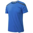 thumbnail image 1 of Sngxgn Men's Classic T-shirt, Everyday Tee for Men, Comfortable Soft Men's T-shirt(Blue,XXXXL), 1 of 4