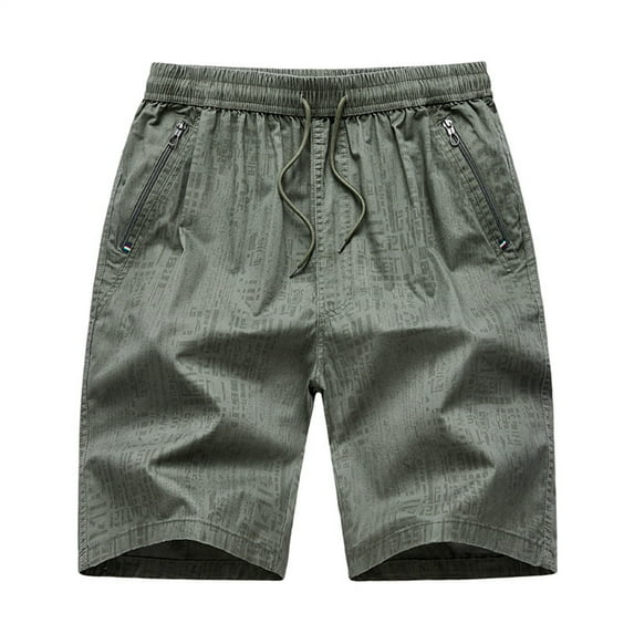 Sngxgn Men's Dress Shorts Flat Front Lightweight Casual with Pockets(Green,XXXXXL)