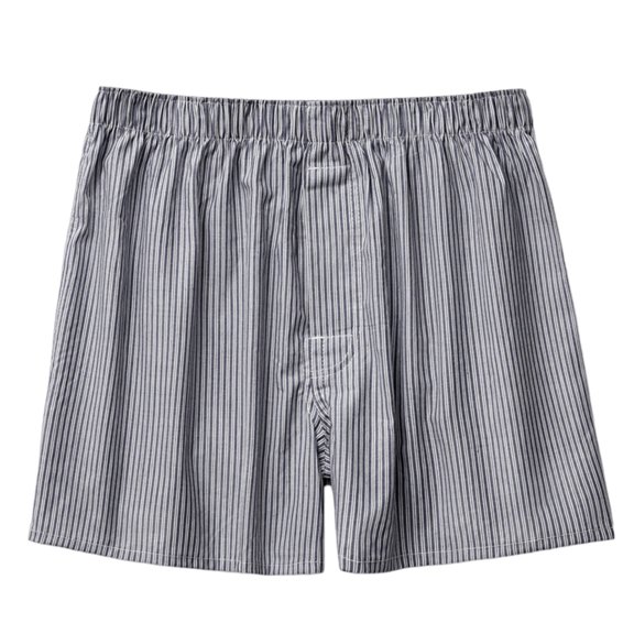 Sngxgn Men's Knit Boxer Shorts Relaxed Fit(Black,XL)