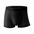 thumbnail image 1 of Sngxgn Men's Knit Boxer Shorts Relaxed Fit(Black,XXL), 1 of 2